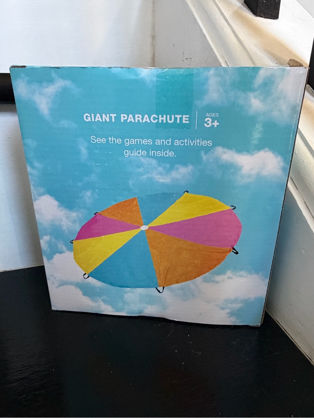 Giant Colorful Parachute - Pink, Yellow, Blue, Orange